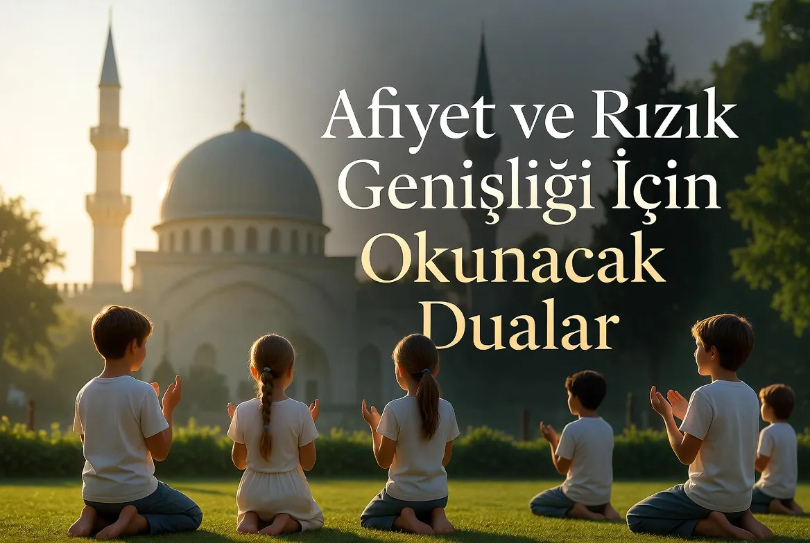 Afiyet ve Rızık Genişliği için Okunacak Dualar