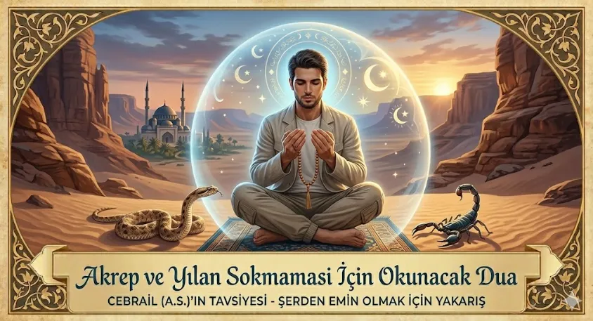 Akrep ve Yılan Sokmaması İçin Okunacak Dua