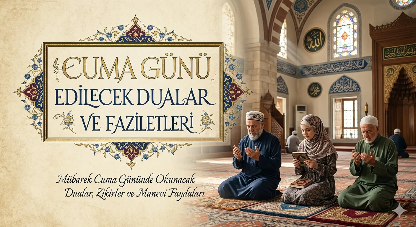 Cuma Günü Edilecek Dualar ve Faziletleri
