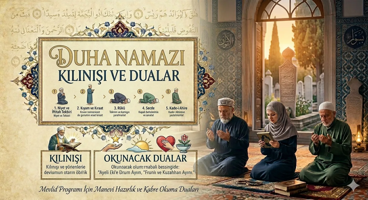 Duha Namazı Duha Namazının Kılınışı ve Duha Namazında Okunacak Dualar