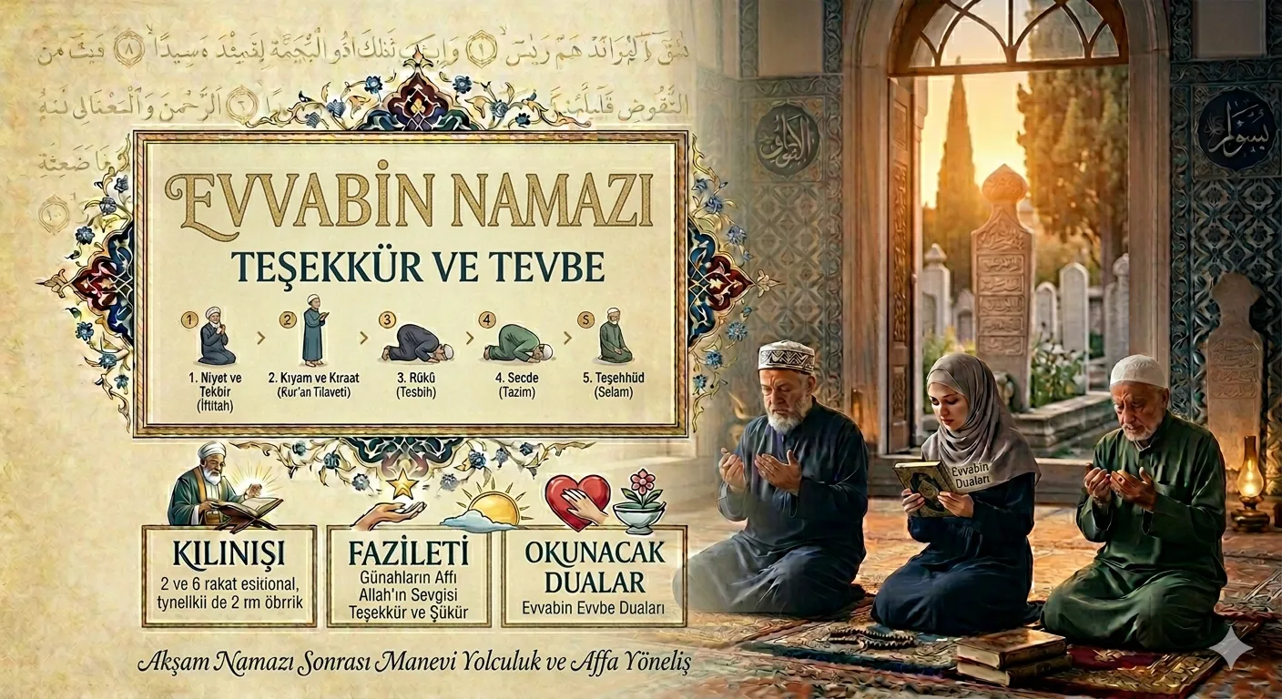 Evvabin Namazı Evvabin Namazının Kılınışı Fazileti ve Okunacak Dualar