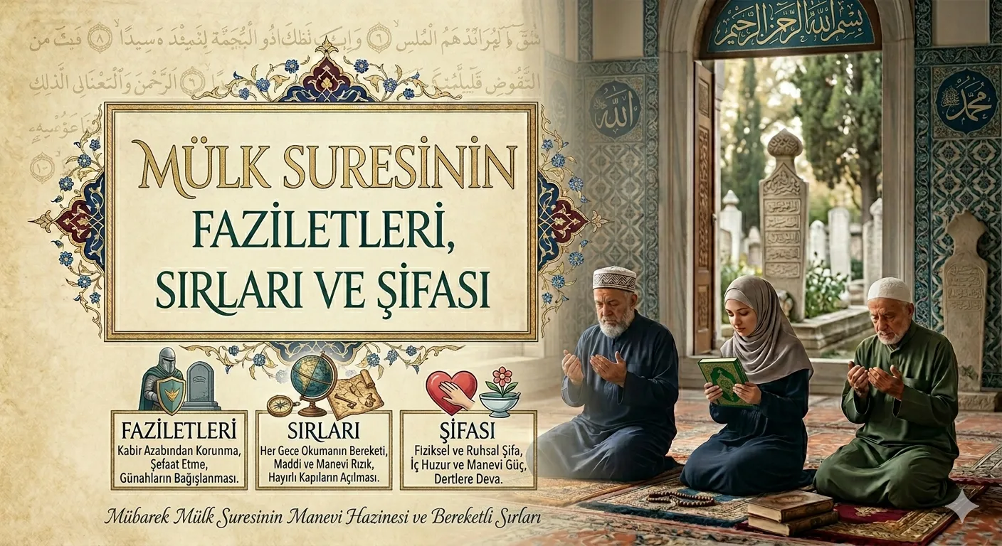 Mülk (Tebareke) Suresinin Fazileti Sırları ve Şifası