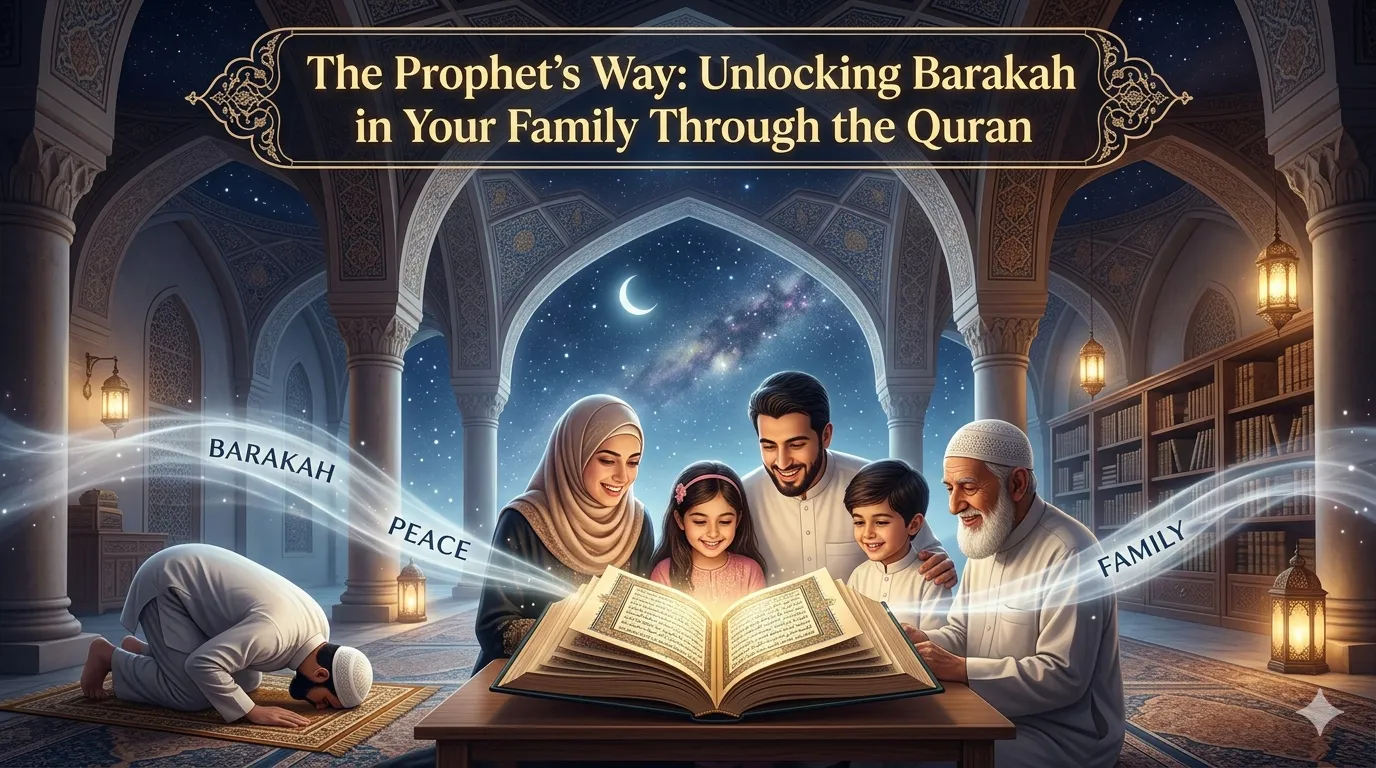 The Prophet’s Way Unlocking Barakah in Your Family Through the Quran