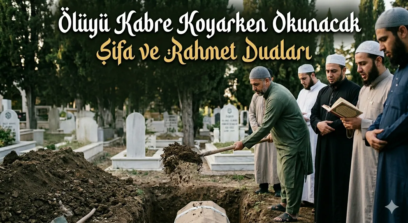 Ölüyü Kabre Koyarken Okunacak Şifa ve Rahmet Duaları
