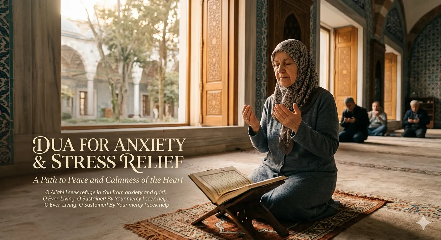 Prophetic Supplications for Calming the Anxious Heart