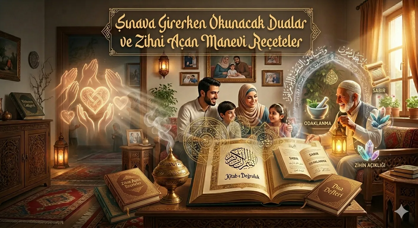 Sınava Girerken Okunacak Dualar ve Zihni Açan Manevi Reçeteler