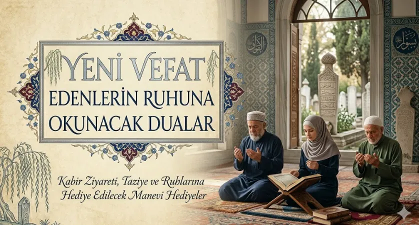 Yeni Vefat Edenlerin Ruhuna Okunacak Dualar